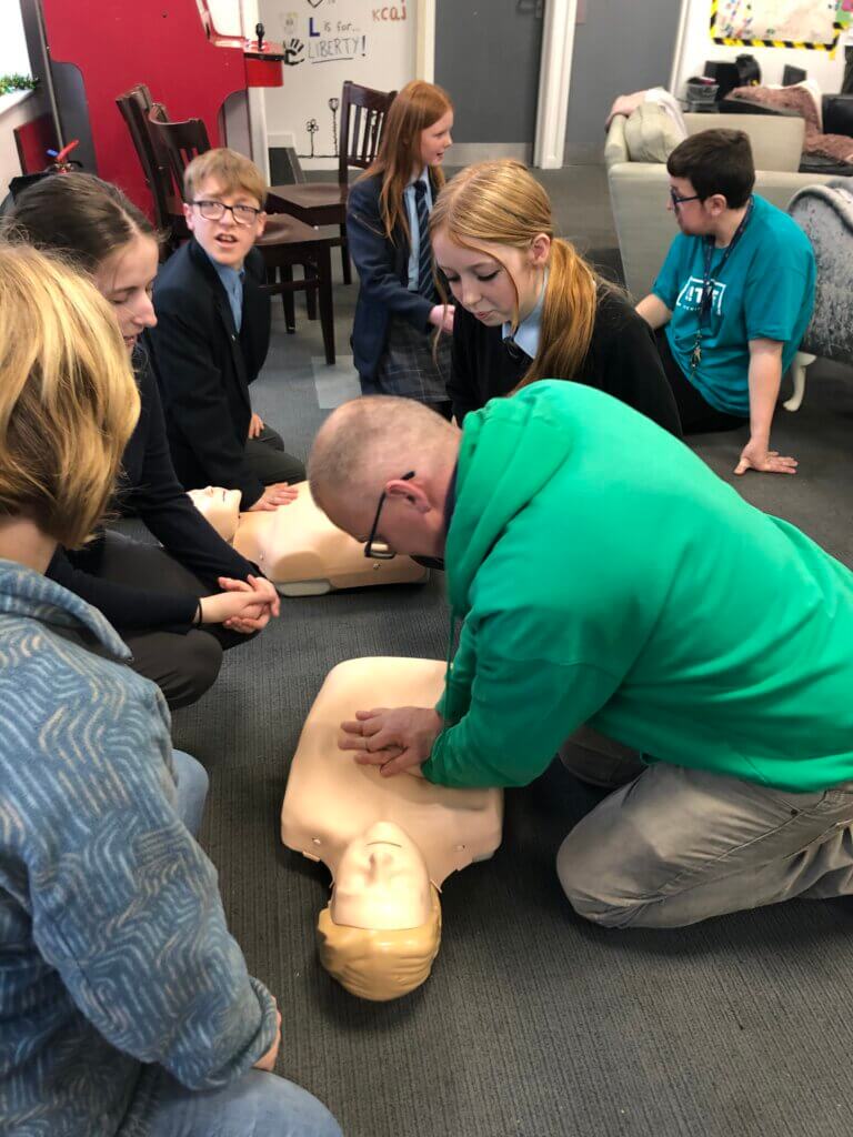 First Aid Ambassadors trip – Chase Terrace Academy